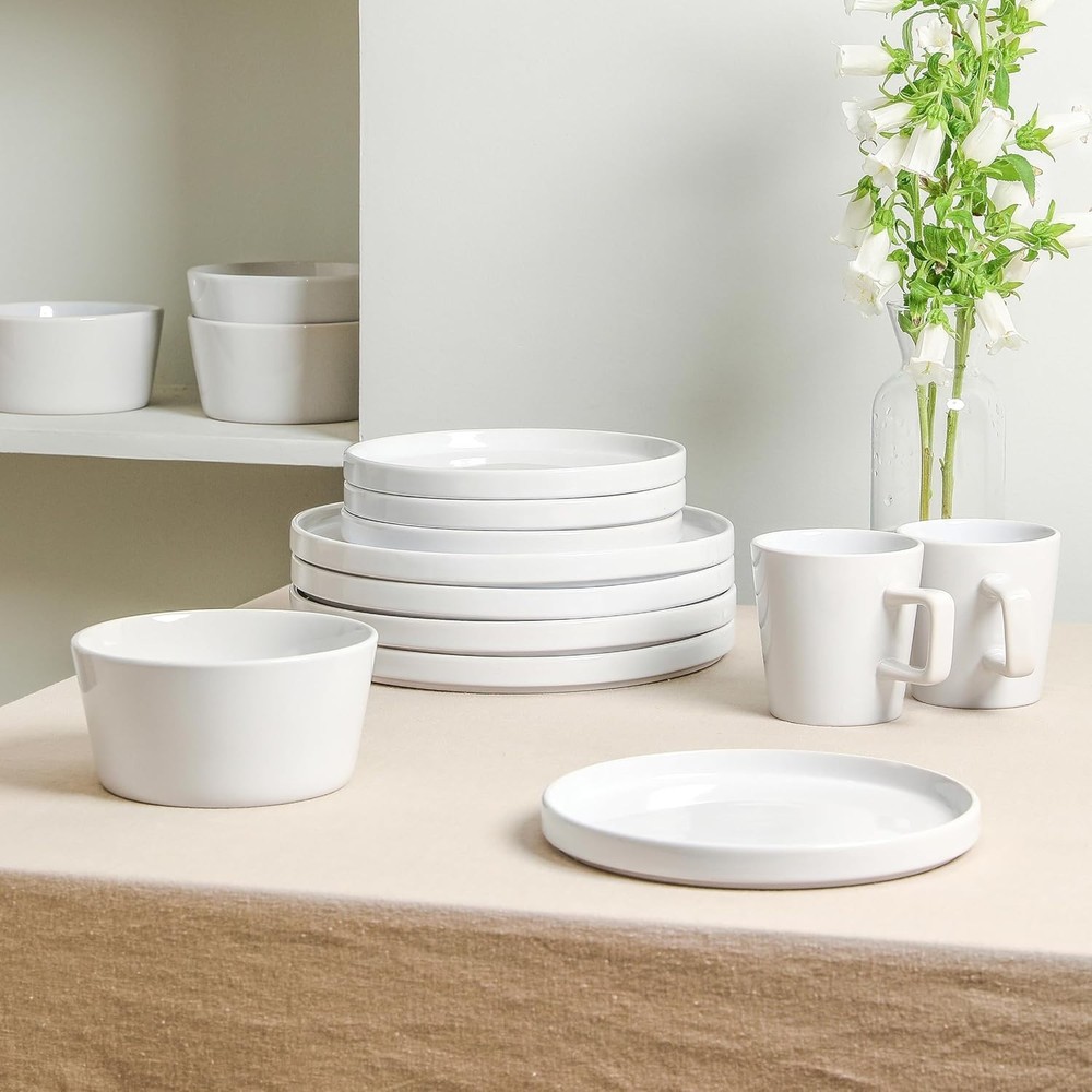 Celina 16-Piece Dinnerware Set, Service For 4, Stoneware