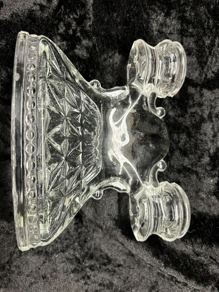 L.E. SMITH Double Candle Holder Candelabra