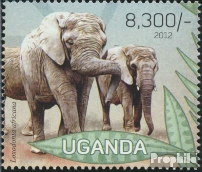 uganda 2974 (complete issue) unmounted mint / never hinged 2012 Flora