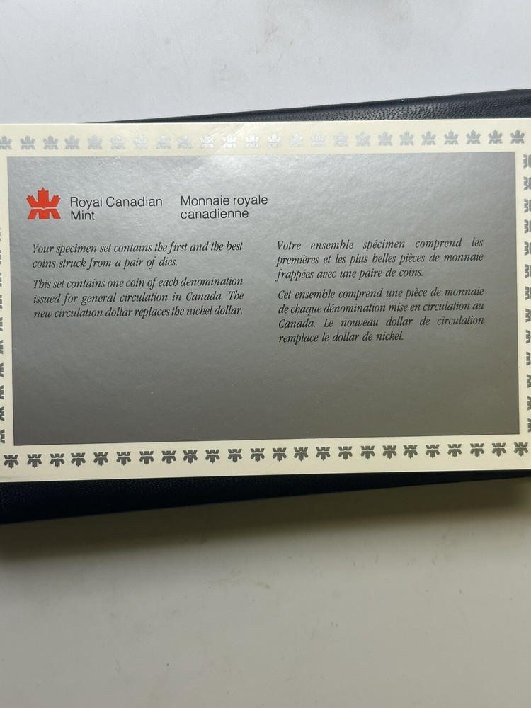 1988 Canada Specimen Set - Royal Canadian Mint