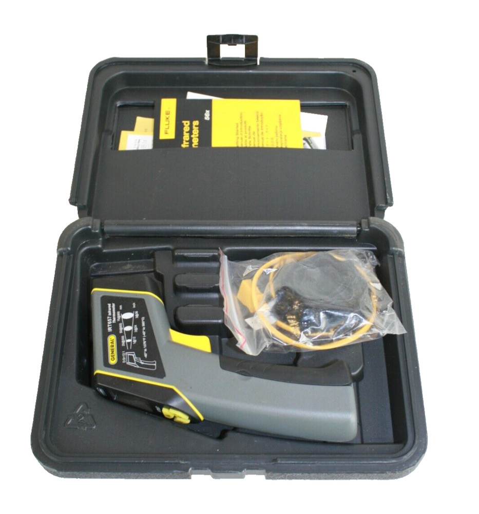 General IRT657 Infrared Thermometer with Fluke Case
