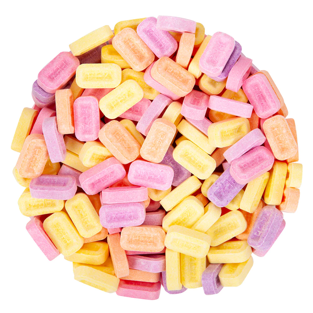 Pez Mixed - BULK PEZ Candy Refills - Assorted Fruit Flavors - Unwrapped