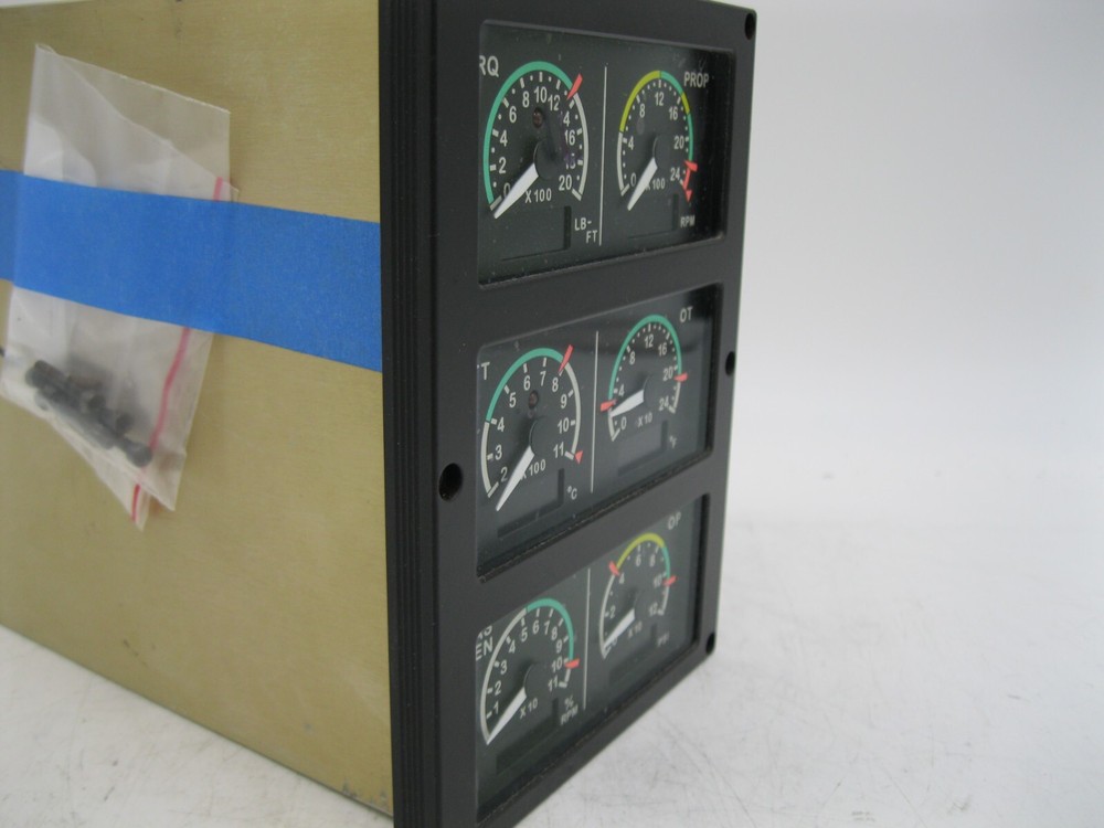 MORITZ MODEL 23 CLUSTER GAUGE PN: A0750 REV.E