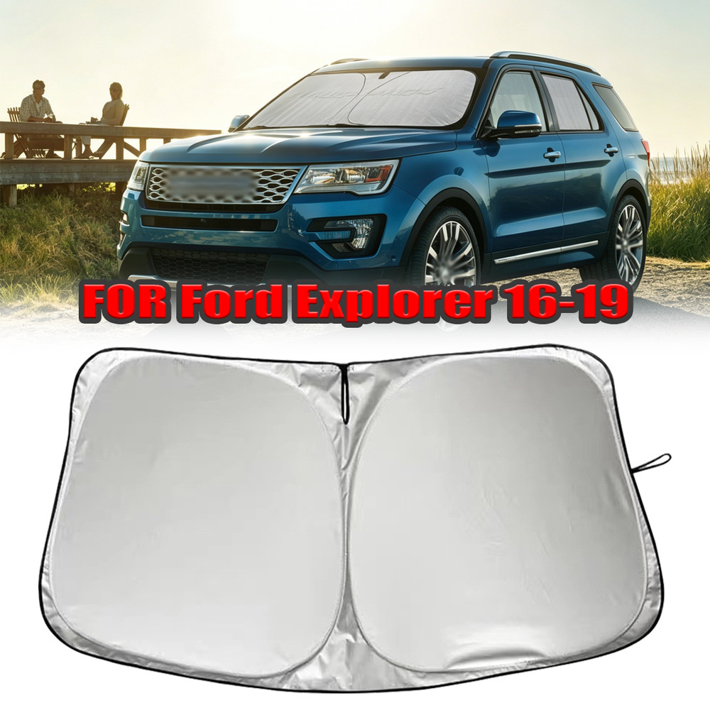 For Ford Explorer 2018 car shades for front windows Foldable Shield Cover Visor
