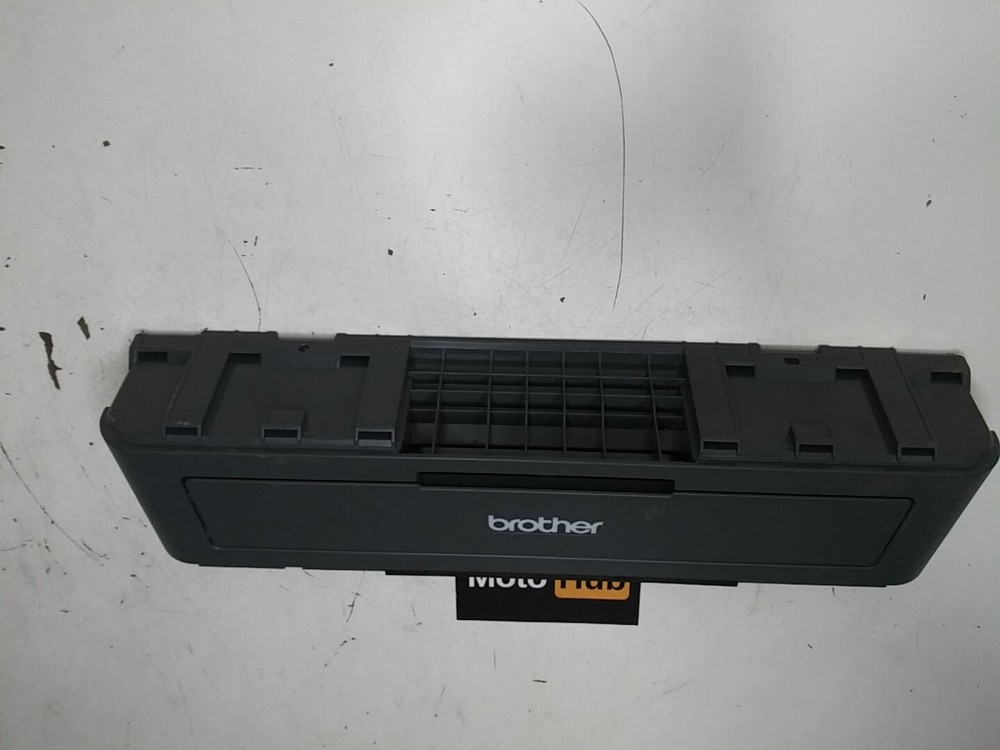 BROTHER MONOCHROMATIC LASER PRINTER FRONT COVER PANEL & FEED TRAY DOOR ASSEMBLY