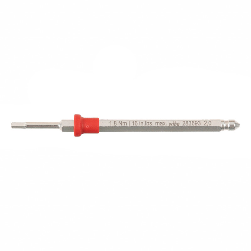 Wiha 28365 4mm Hex Blade for Wing TorqueFix Screwdriver