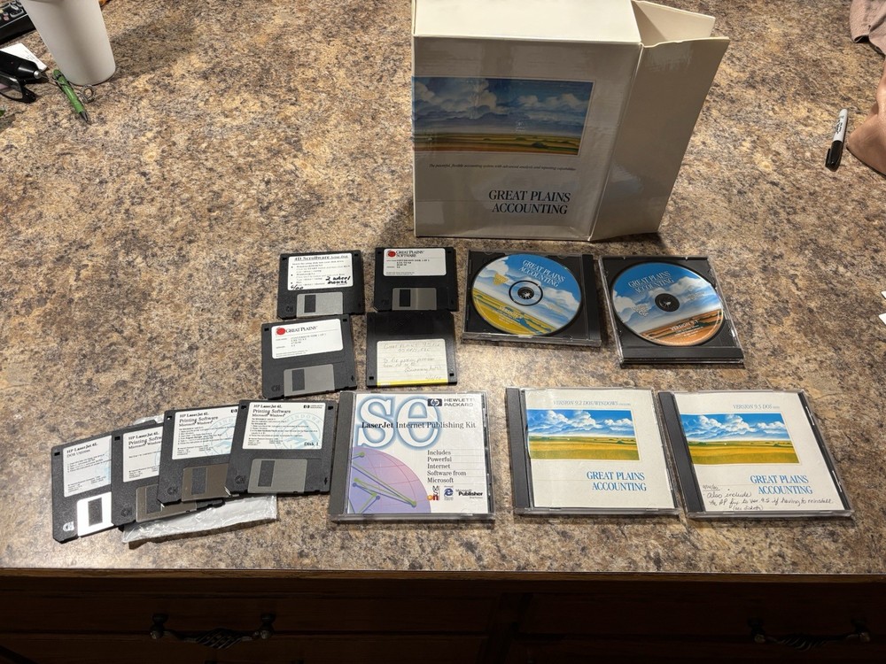 Great Plains Accounting Books & DISC Etc