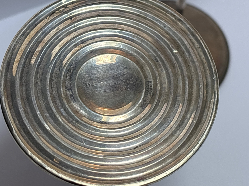 David Orgell Sterling Silver Weighted Candle Holders 8”