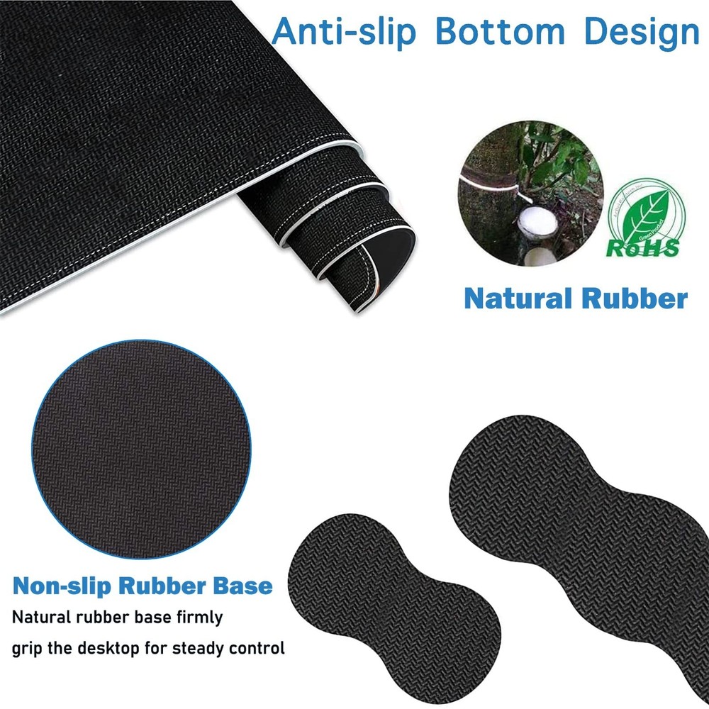 Keyboard Wrist Rest and Mouse Pad Wrist Support Set,Ergonomic Memory Foam Wri...