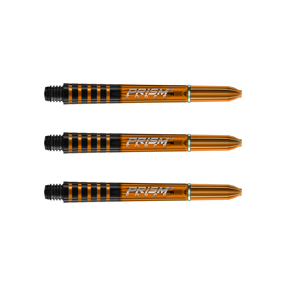 Winmau Prism Force Dart Shafts Orange Intermediate