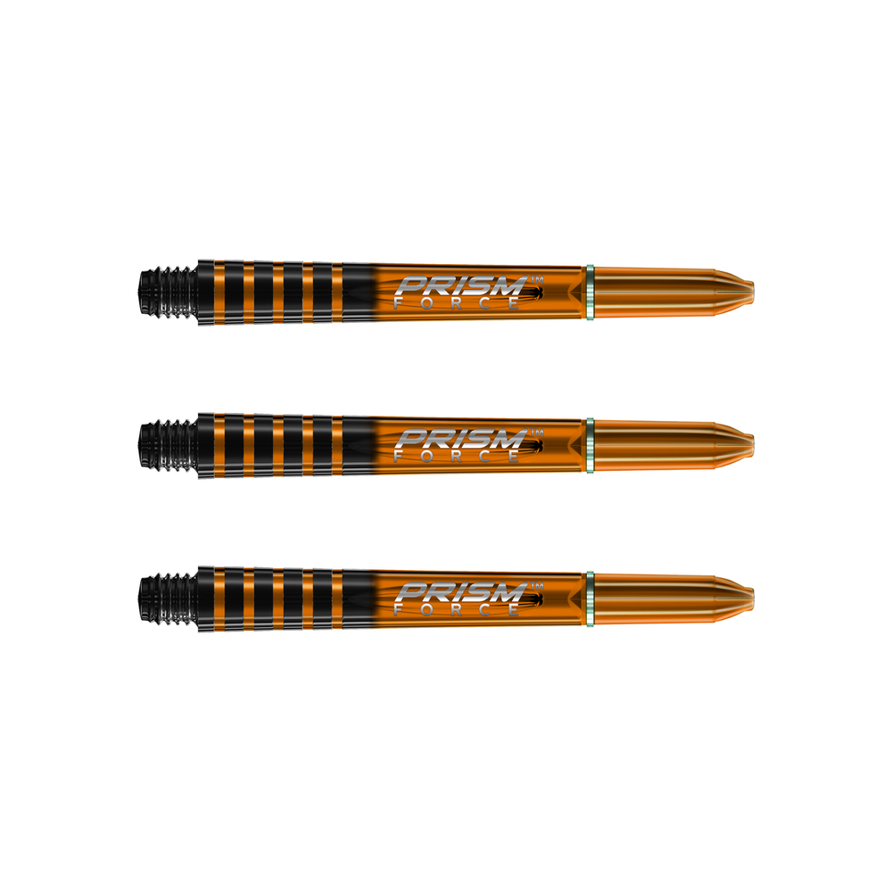 Winmau Prism Force Dart Shafts Orange Intermediate