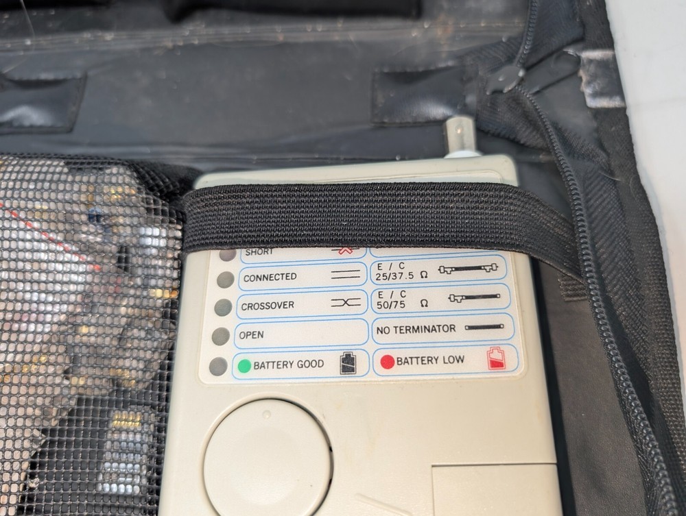 Lan Tester Tool Kit W/ Crimpers Cutters & Remote Cable Tester