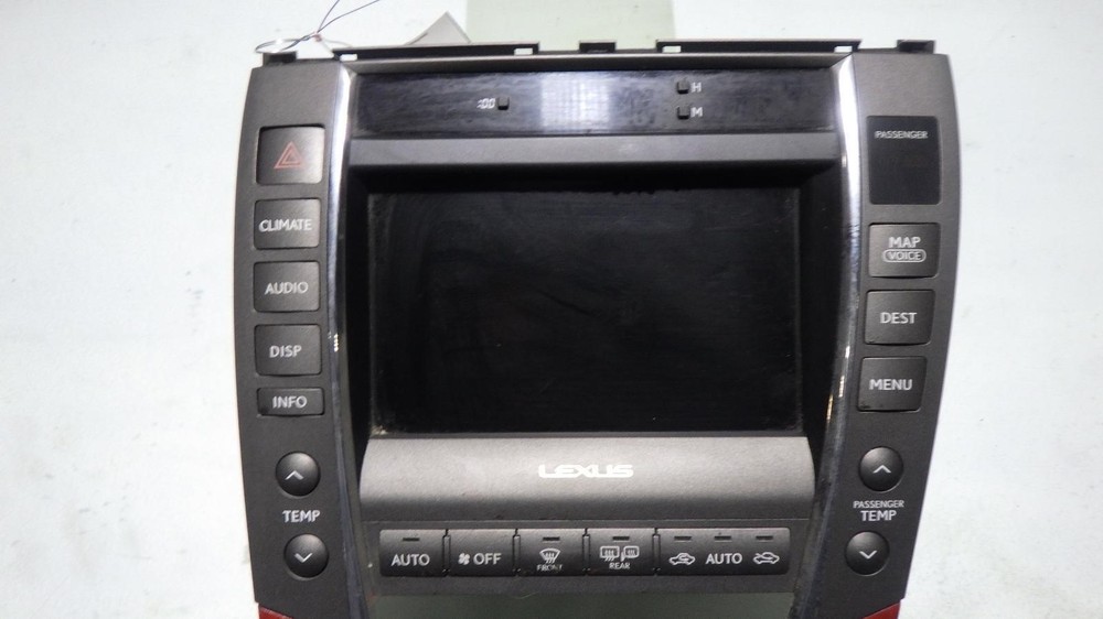 08 LEXUS ES350 Info Screen 86430-33012