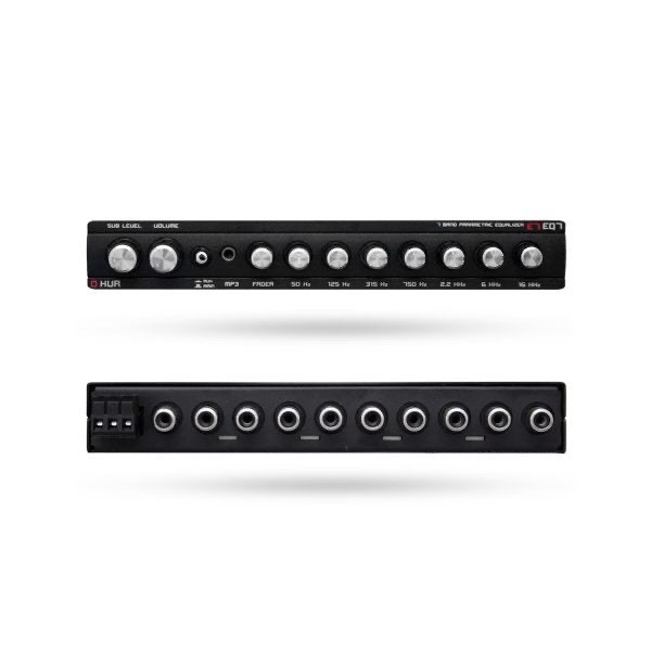 DB DRIVE OKUR E6 EQ7 7 Band Parametric Equalizer Car Stereo EQ Line Driver E7