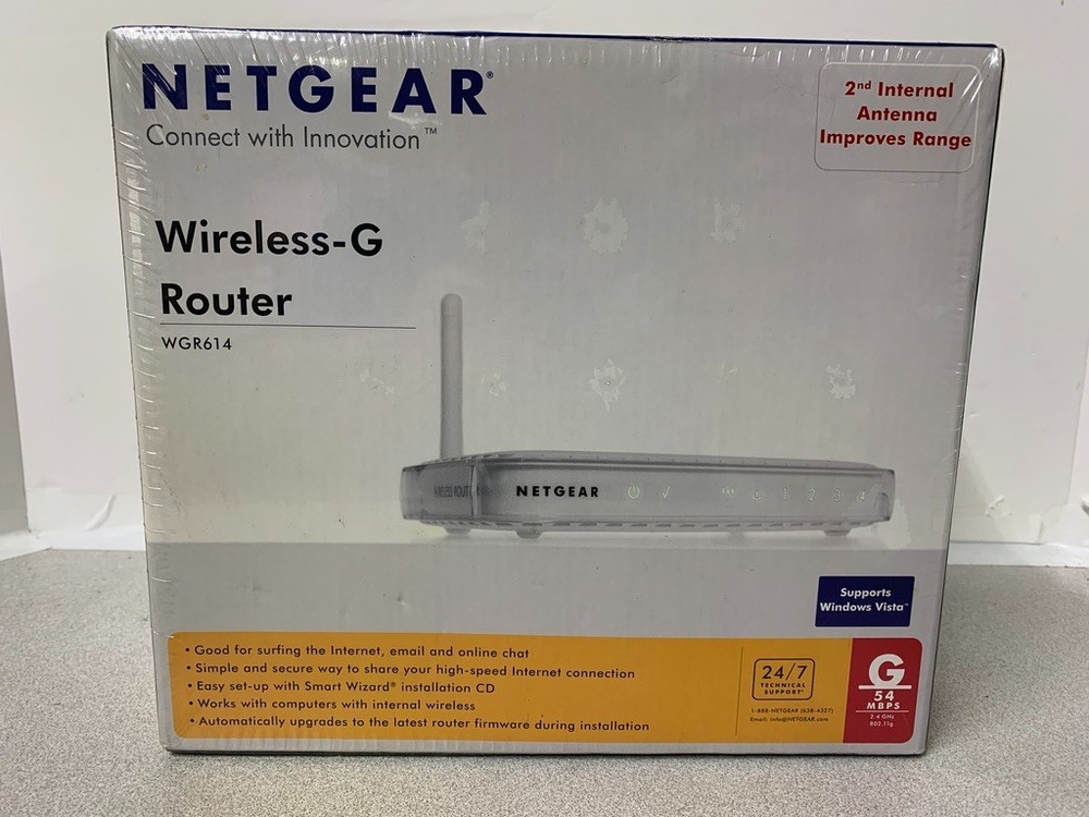 **NETGEAR WGR614  54 Mbps Wireless Router