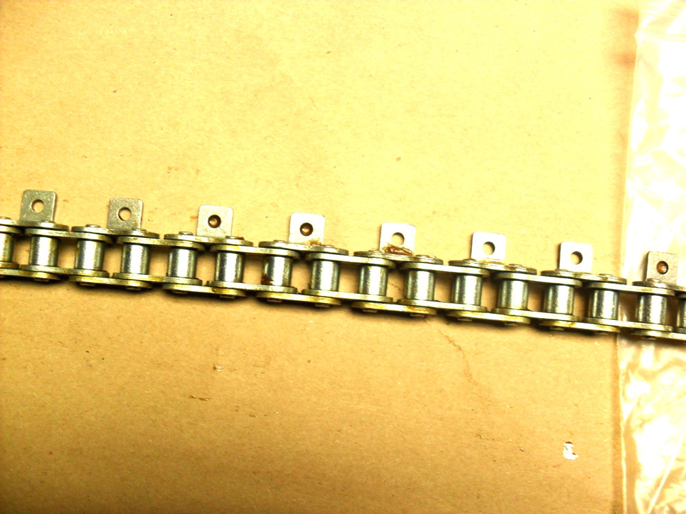 QTY 7 ft. - Chain 40-HSC-A1-EPL - A1 Attachment Roller Chain