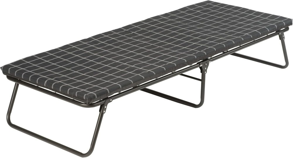 ComfortSmart Big and Tall Cot with Mattress Pad for Comfortable Sleeping