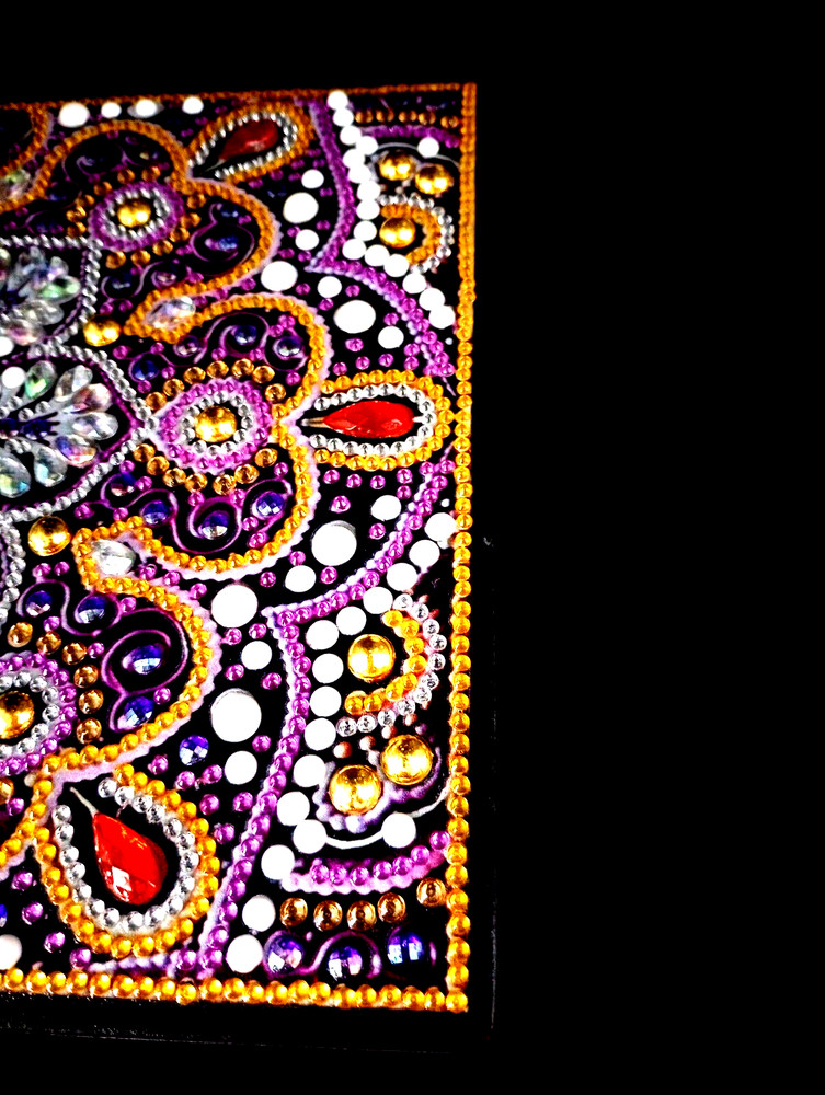 COMPLETED DIAMOND ART Notebook/Journal with 50 Blank Pages