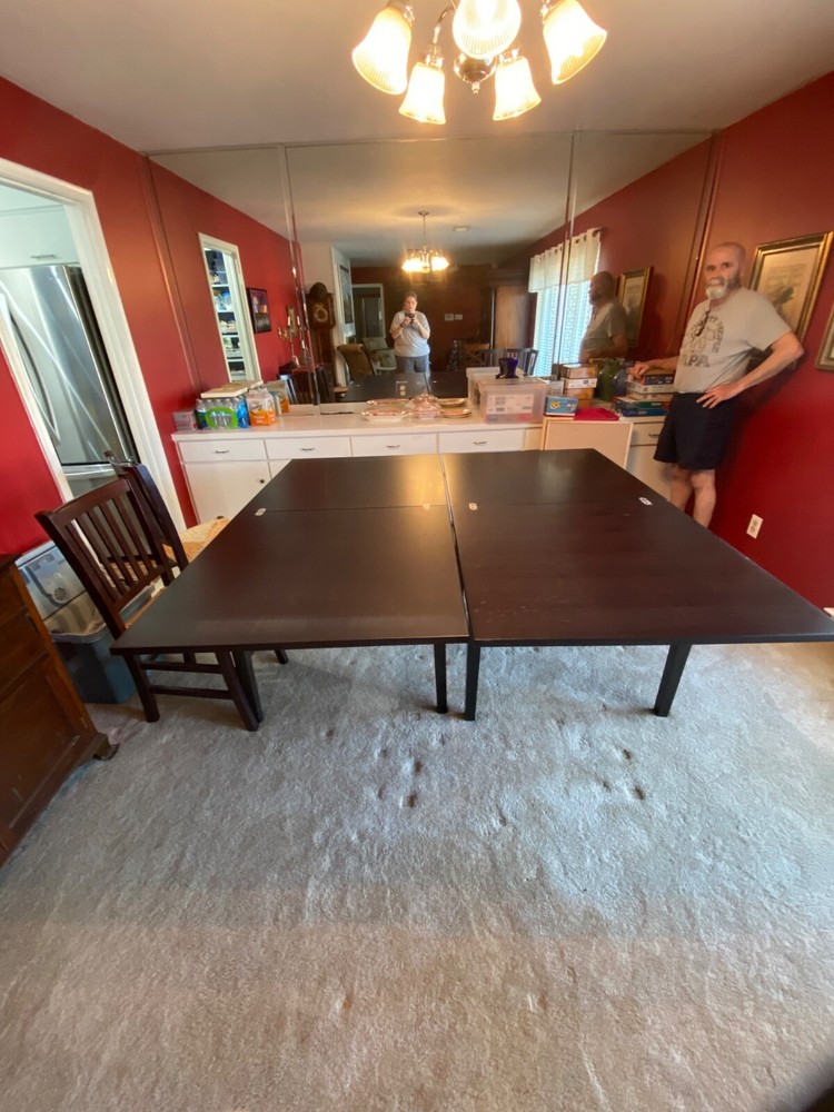 dining room tables, 8 chairs