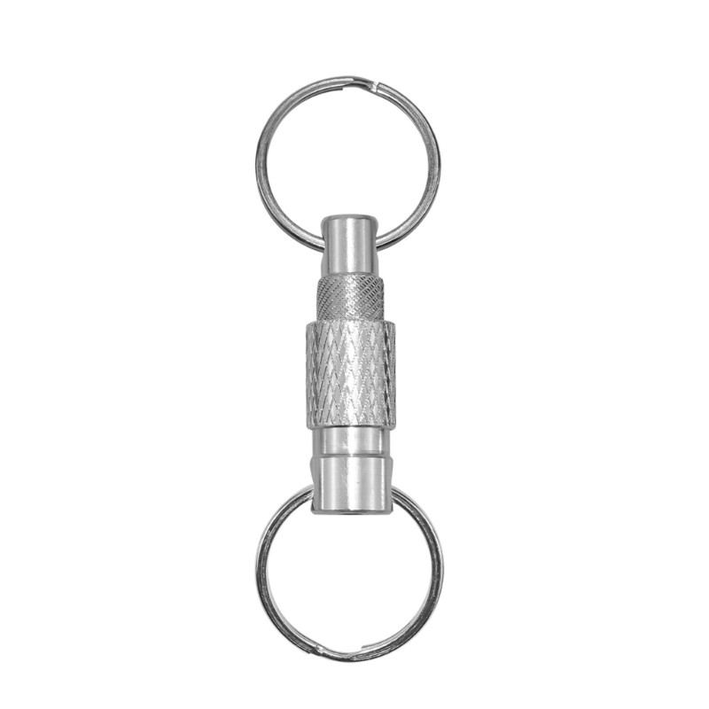 Quick Release Key Tool Pull Apart Keychain Metal Detachable Keychain Functional