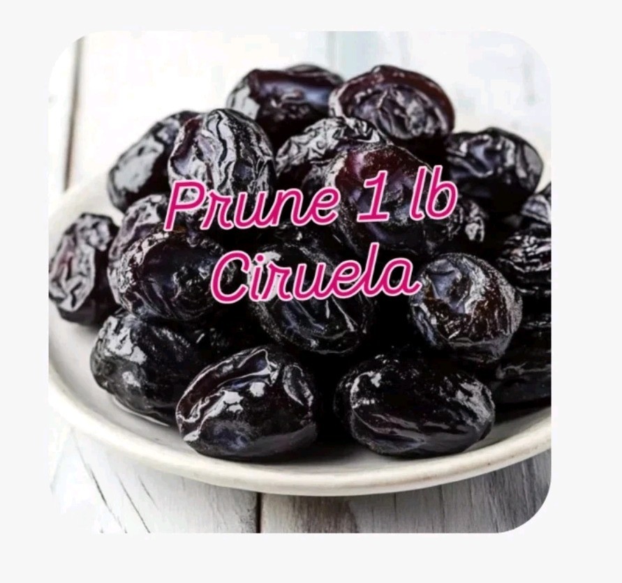 Prune~ciruela pasa. 1 lb ~ 100 % natural