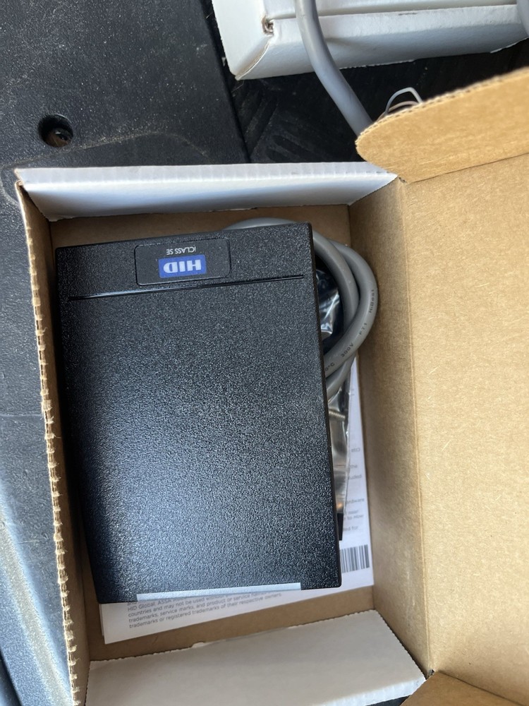 HID iClass Wall Switch Card Reader - Black (920NTNNEK00000)