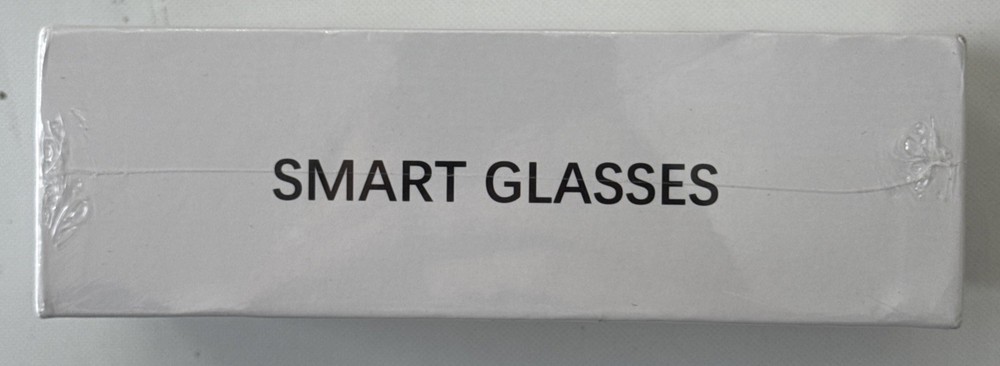 Smart Glasses, Model 07, White Frame, Discoloration Lens, White Leg