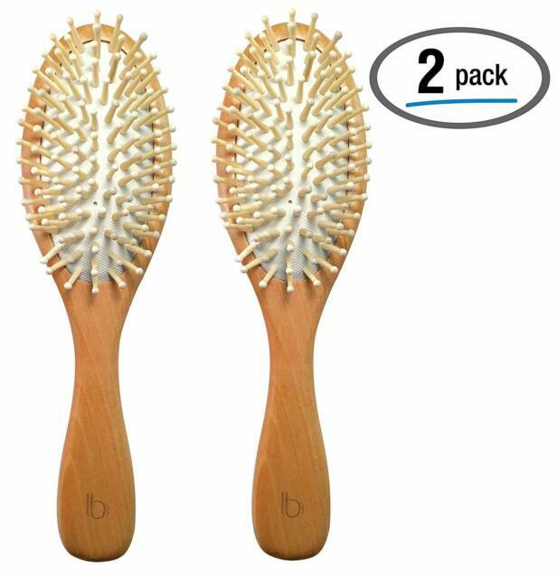 2 pcs Oval Paddle Brush, Massage Pins Brush