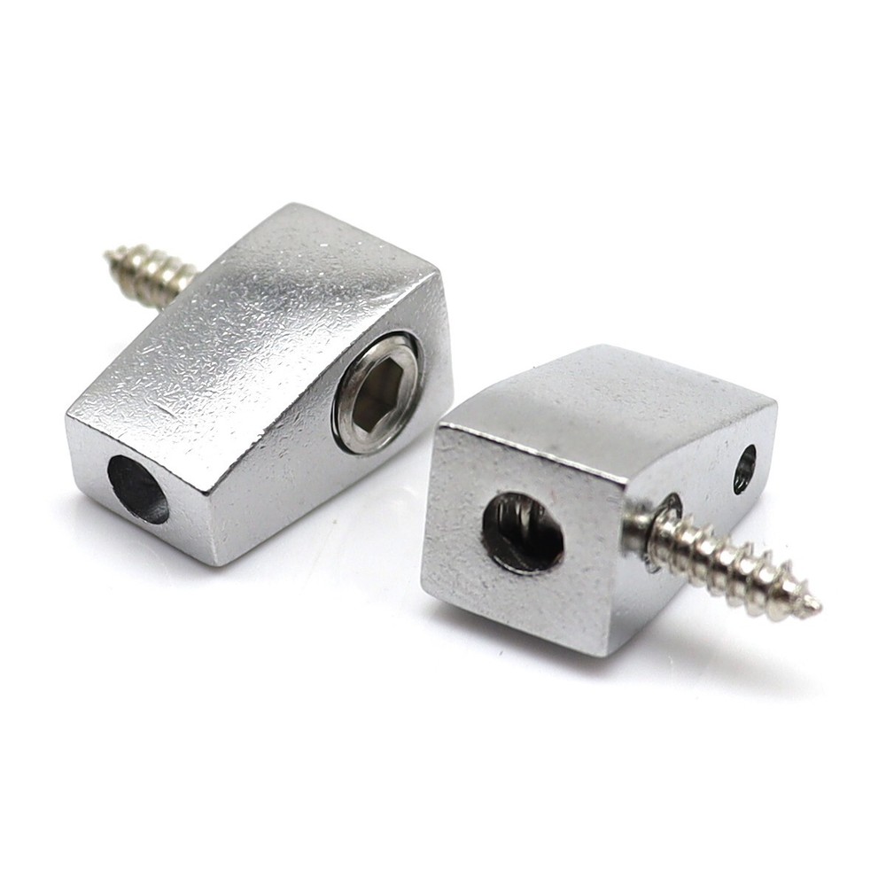 5 String Headless Bass Nut Single String Nut for 5 String Electric Bass Silver