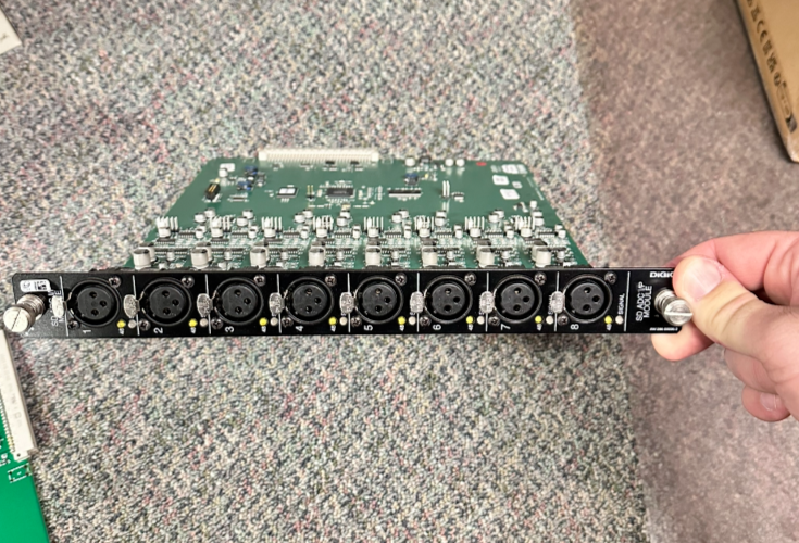Digico 8 Analog Mic/Line Input Card , MOD-SDR-ADC , SD Series