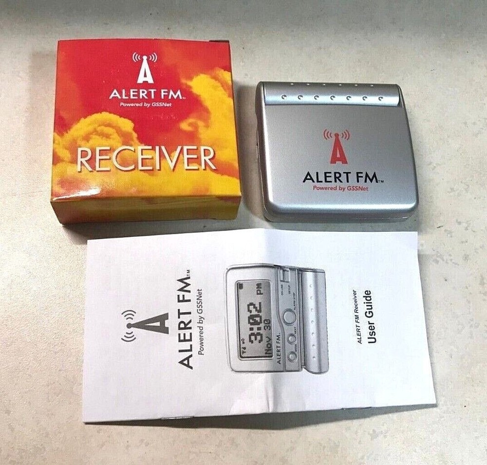 GSSNet ALERT FM Emergency Warning Receiver