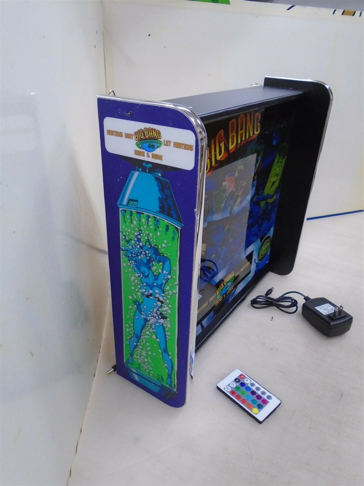 Big Bang Bar Pinball Head LED Display light box