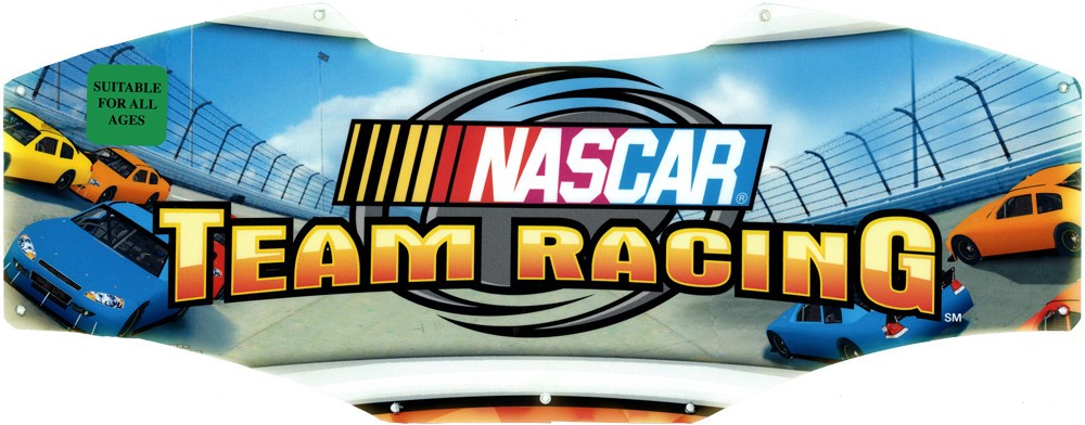 Nascar Team Racing Arcade Marquee