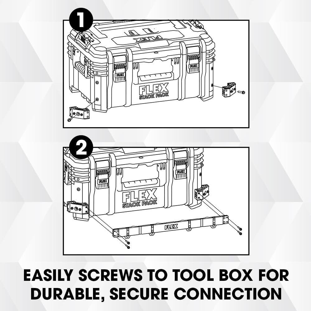 STACK PACK Storage System Front Tool Rack Rail - FS1603