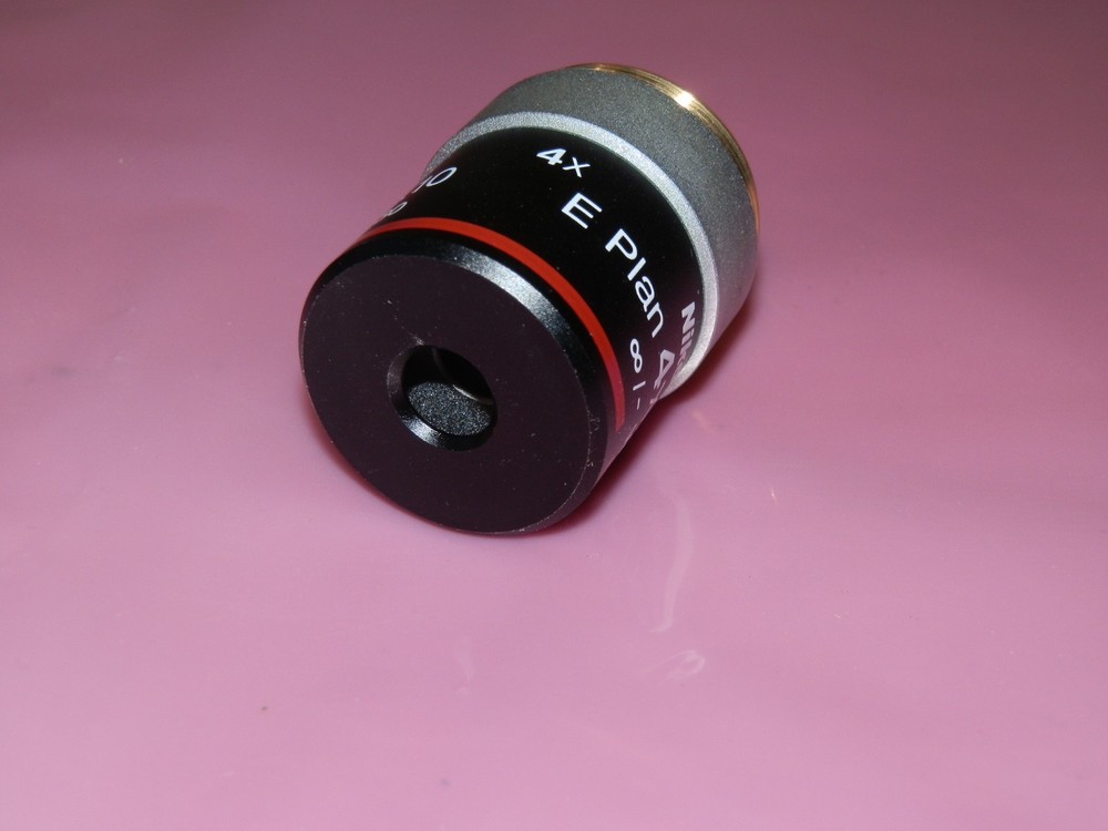 Nikon Microscope Objective E Plan 4x/0.10 for E Series (E200...)