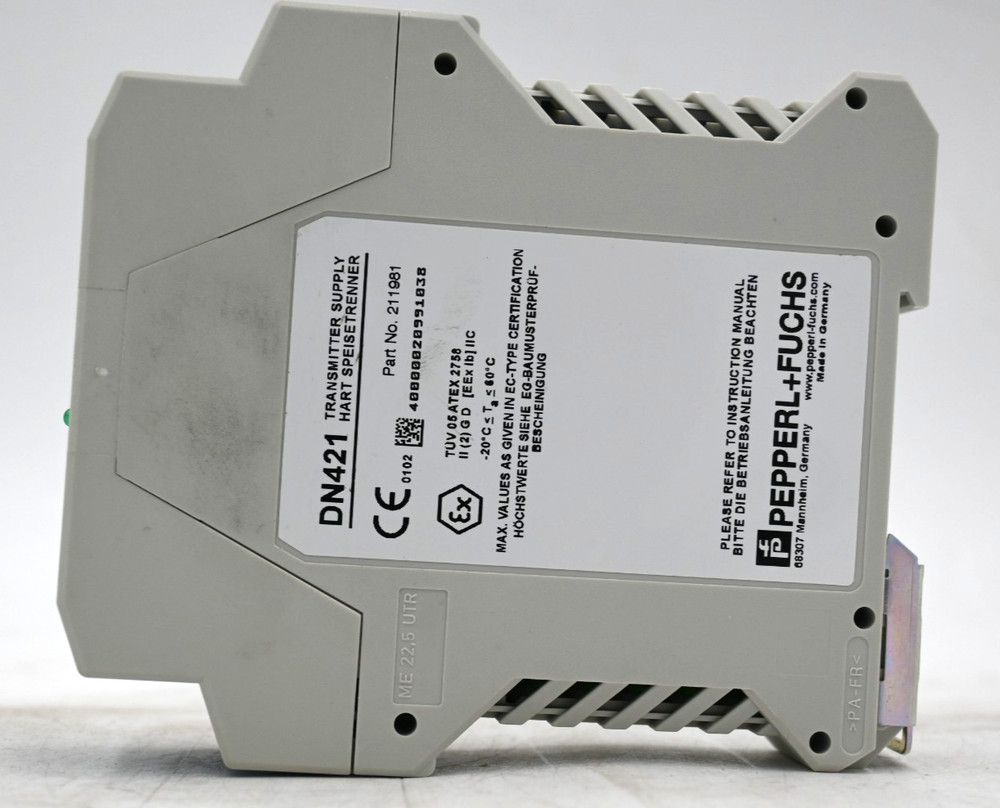 PEPPERL+FUCHS DN421 TRANSMITTER SUPPLY 211981