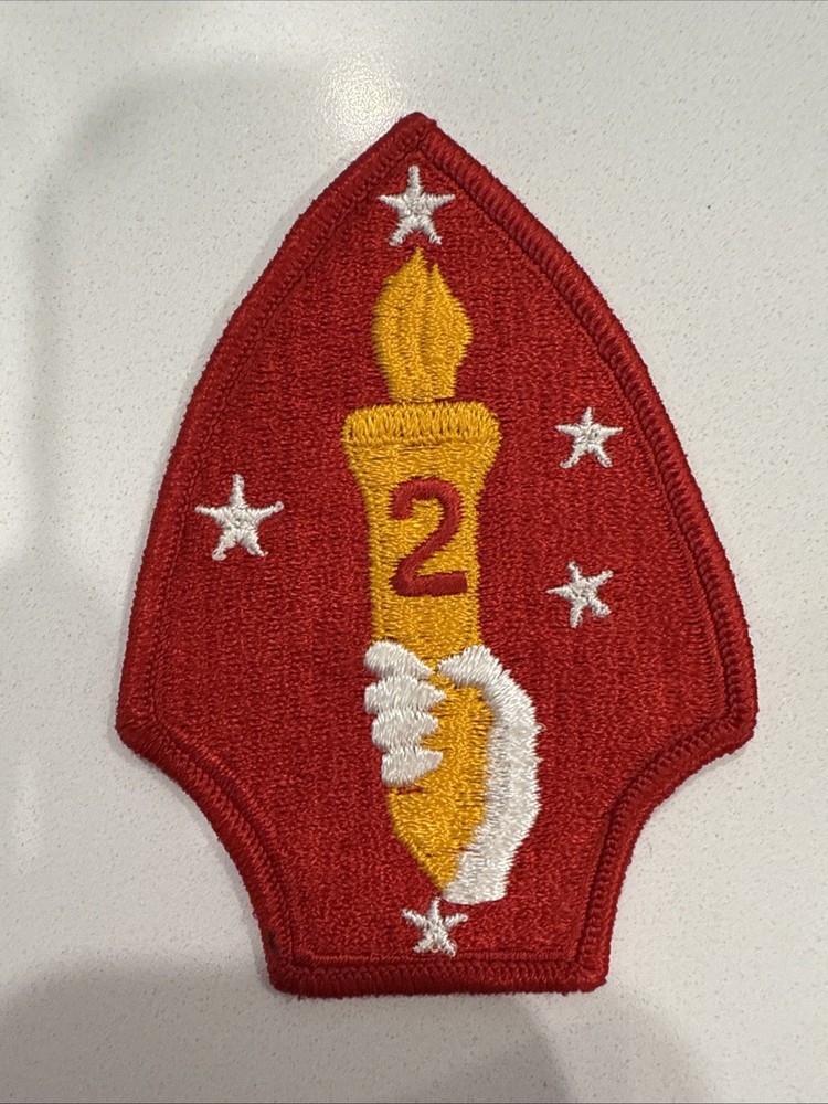USMC Marines Squadron Patch: USMC 2nd Marine Division