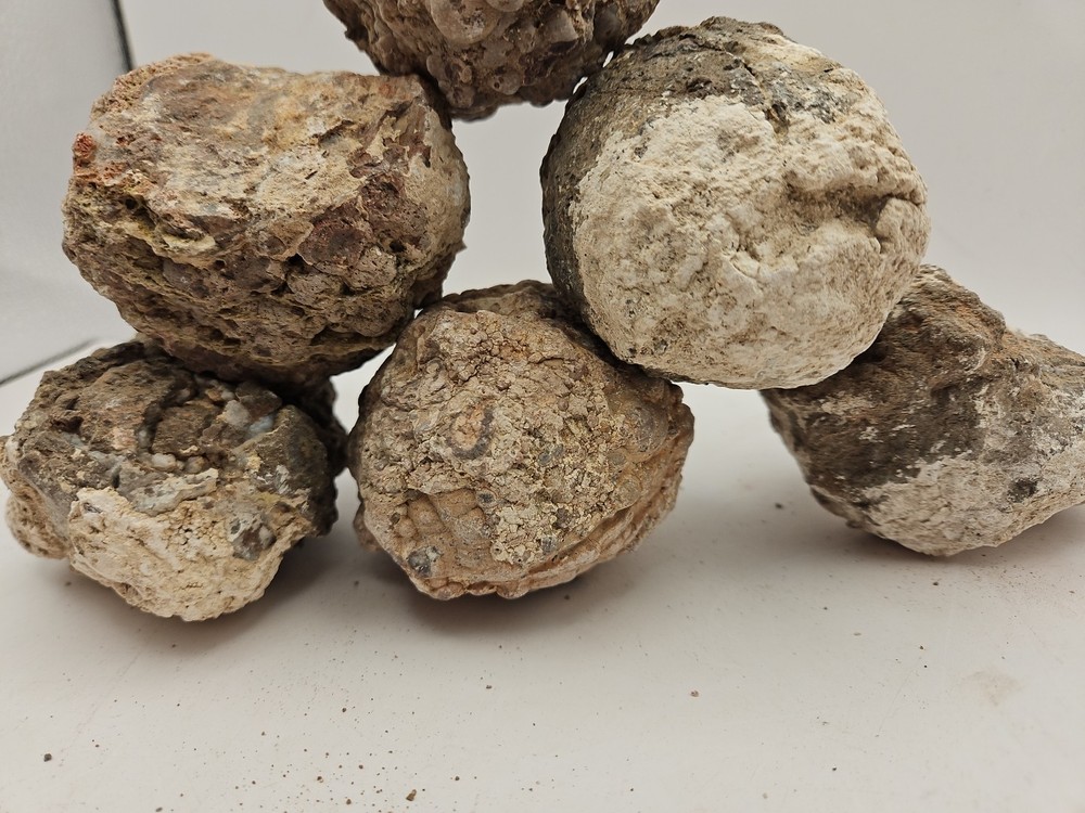 Unopened Geodes/Agates/Nodules Natural Semi Solid app. 1lb, 3" Please Read Notes