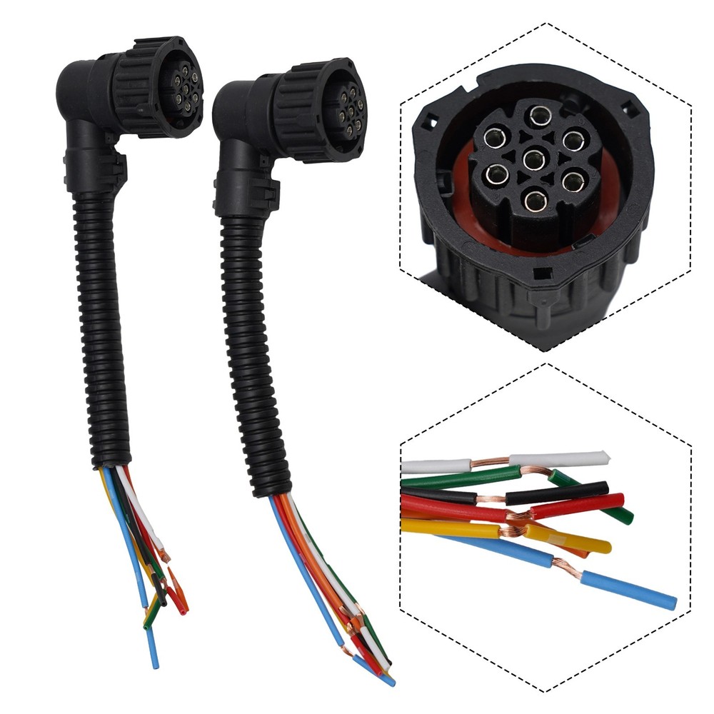 For Sprinter Rear Tail Light Connector Base with 7 Pin Interface