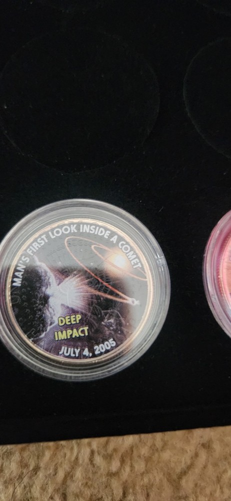 NASA Program Commemorative Coin Set Astronauts & Space Travel Collection