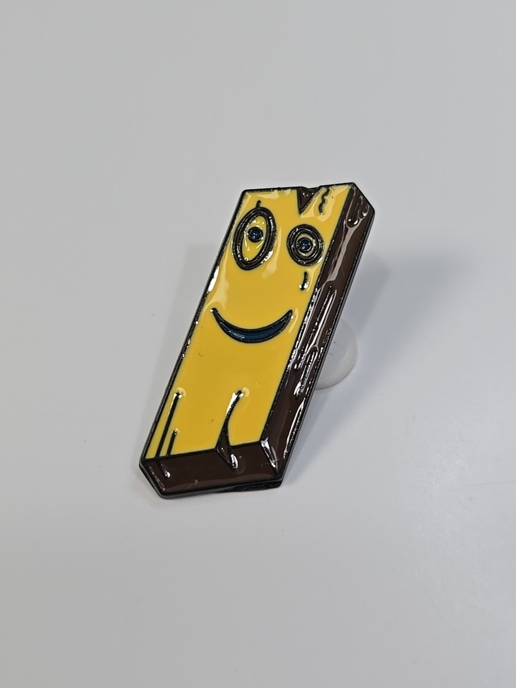 Plank Lapel Pin Ed Edd & Eddy Cartoon Character
