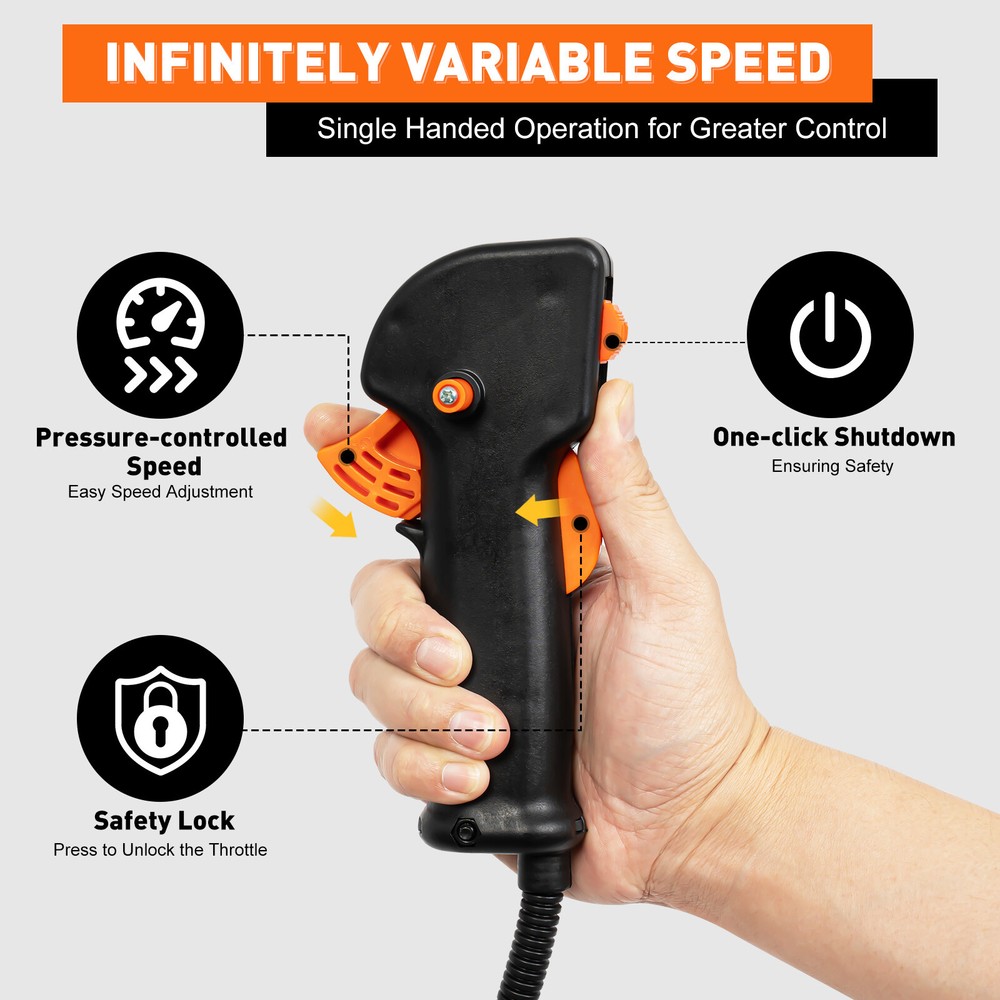 65CC 2-Stroke 850CFM 3.7HP Commercial Backpack Gas Leaf Blower