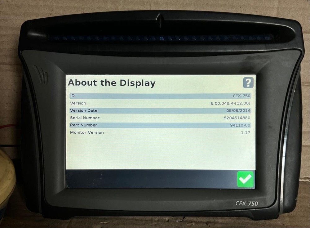 Trimble Display CFX-750 RTX/ RTK Variable Rate and AG25 receiver kit