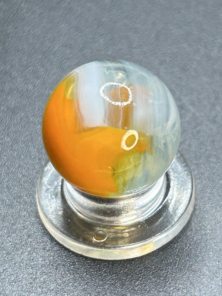 Vitro Agate “V” Patch Conqueror Marble 0.591”