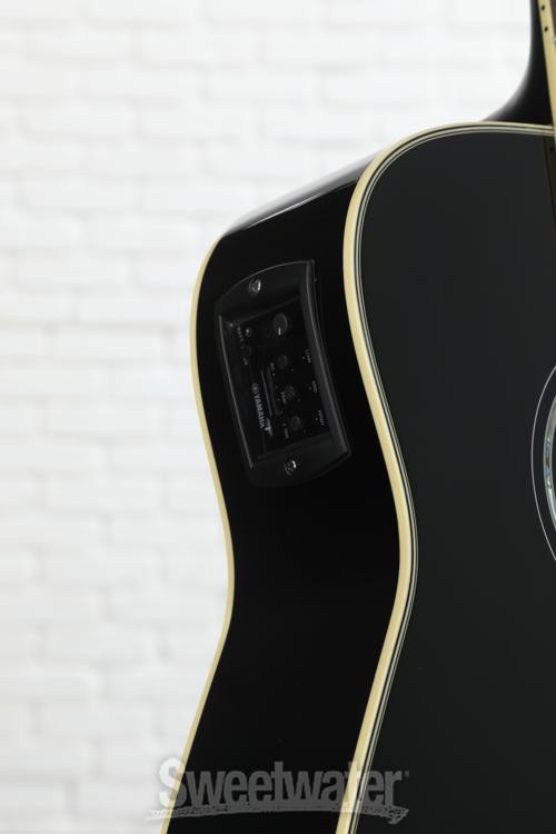 Yamaha FGX830C Dreadnought Cutaway - Black