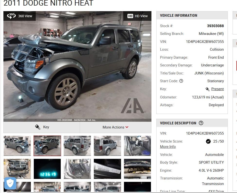 Used Compass Module fits: 2011 Dodge Nitro Information-GPS-TV compass Grade A
