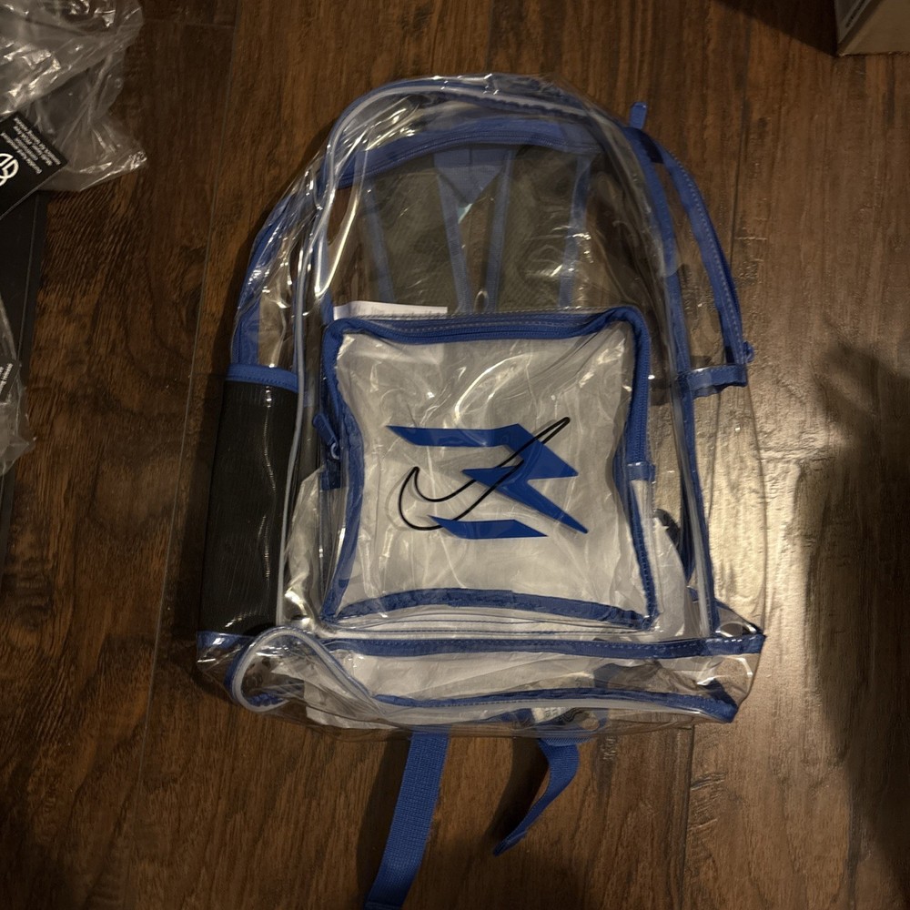 Nike 3 Brand Clear Backpack – Royal Blue