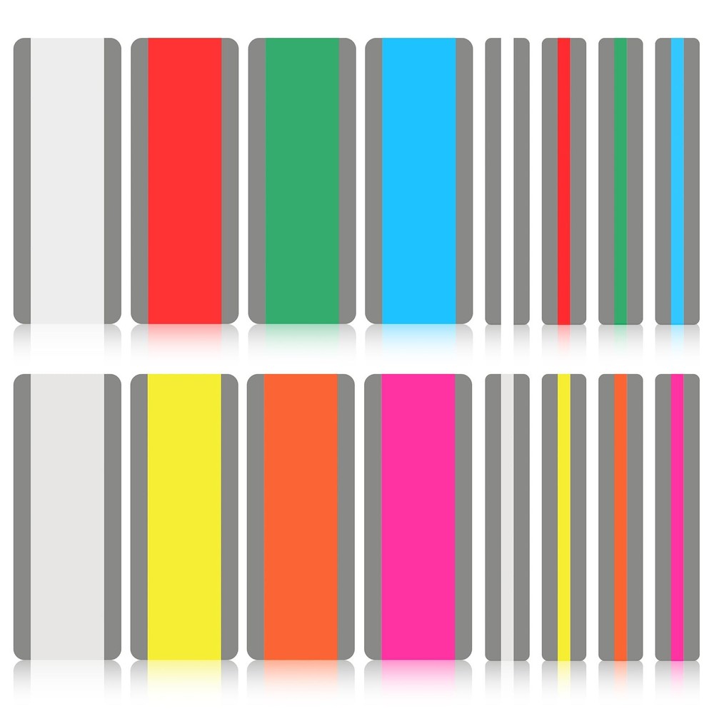 Guided Reading Strips set Assorted 16 Pieces Highlight Overlay set