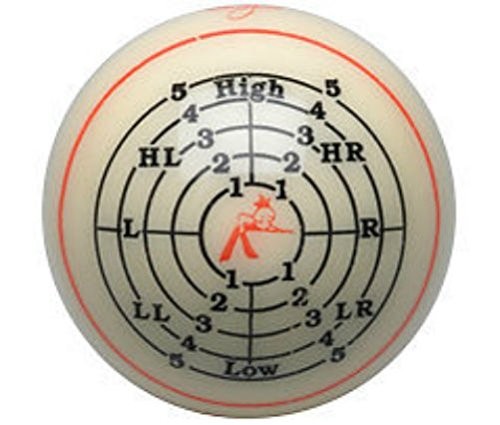 Jim Rempe Training Cue Pool Billiard Ball