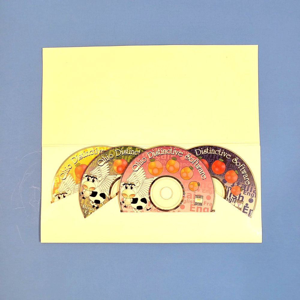 Ohio Distinctive Software Bovinalinas Language 4 Cd Set Teacher Edition 2001